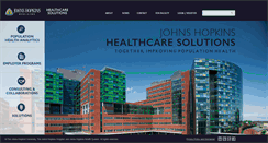 Desktop Screenshot of johnshopkinssolutions.com